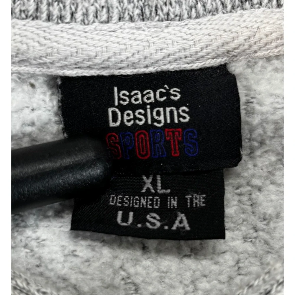 Isaac's Designs Hoodie Men XL Gray Good Myrtle Beach South Carolina Pullover